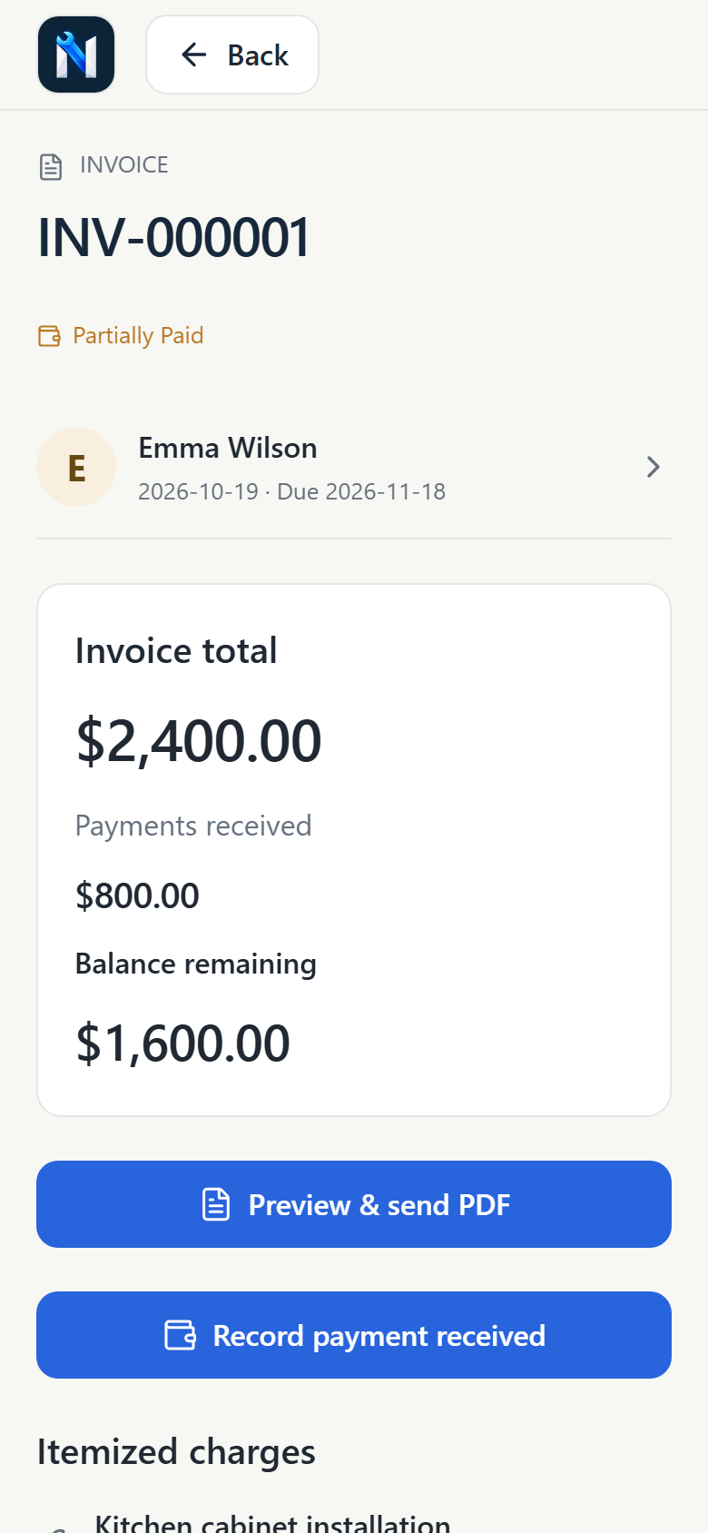 Know what’s paid. Know what’s next.